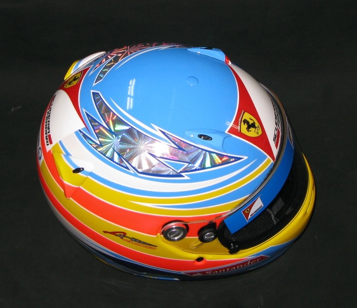 2004年フェルナンド・アロンソ 1/1 レプリカヘルメット